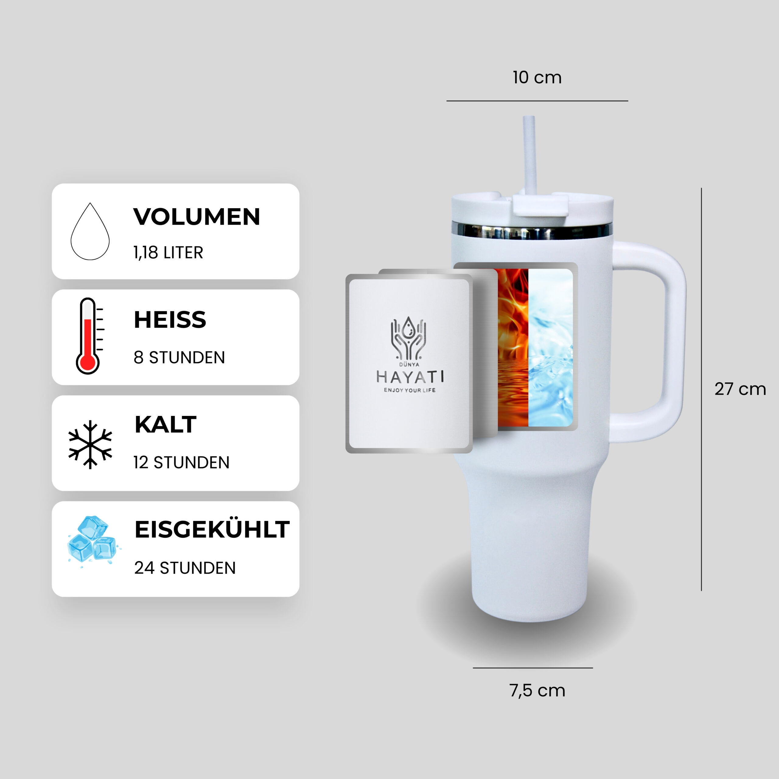 Dünya Hayati Premium Thermobecher auf Amazon kaufen